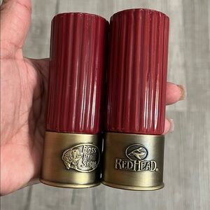 Bass Pro Shops Red Shotgun Tequila Shot Ceramic Glass